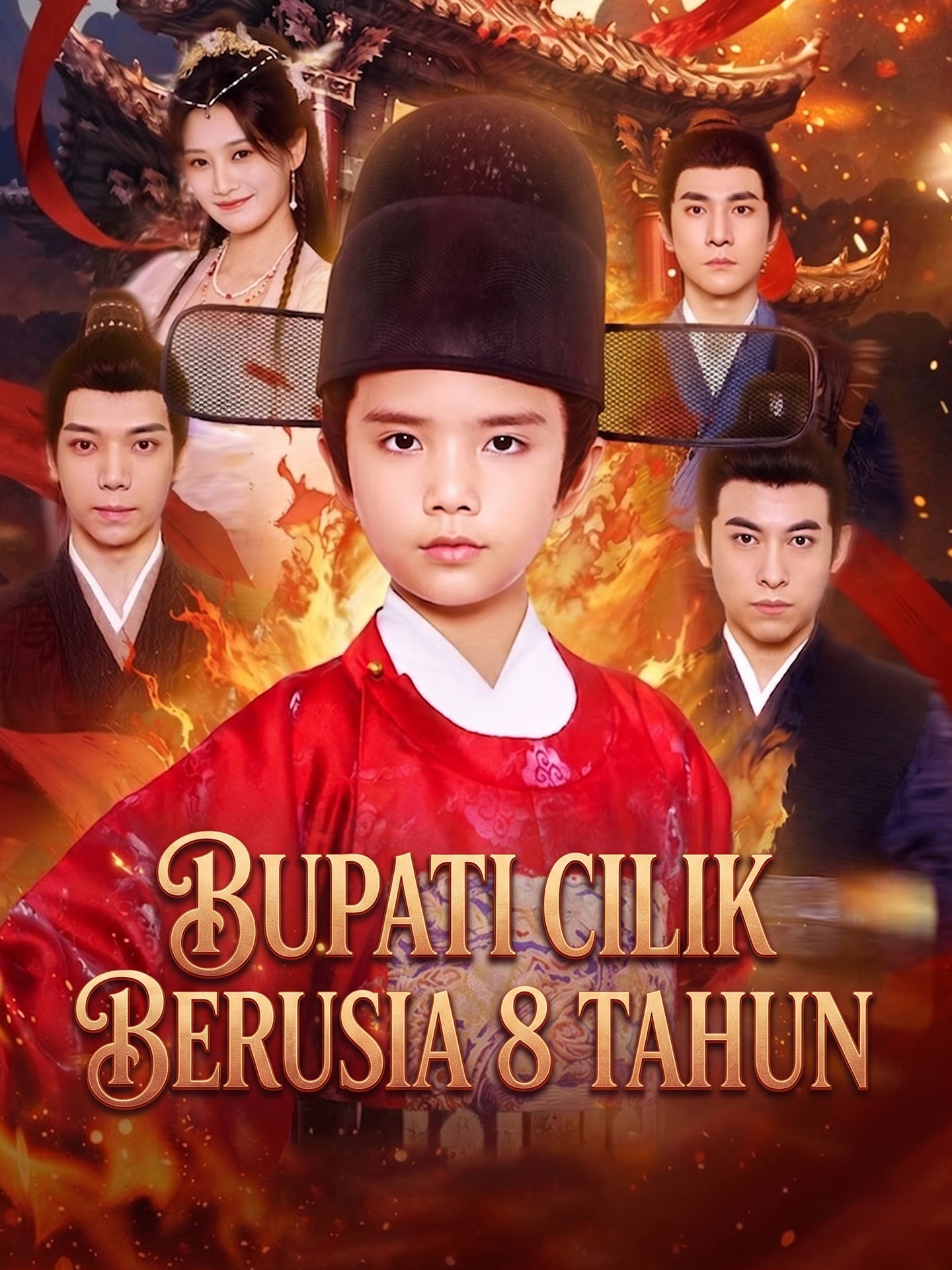 Poster Bupati Cilik Berusia 8 Tahun